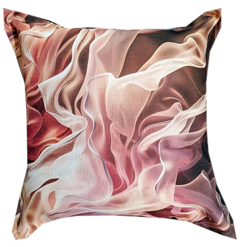 Blush Oceanic Cushion