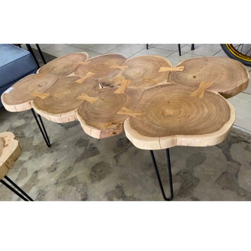 Tara Solid Acacia wooden Coffee Table (120 cm)