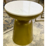 Gayle Marble Side Table (45 H cm)