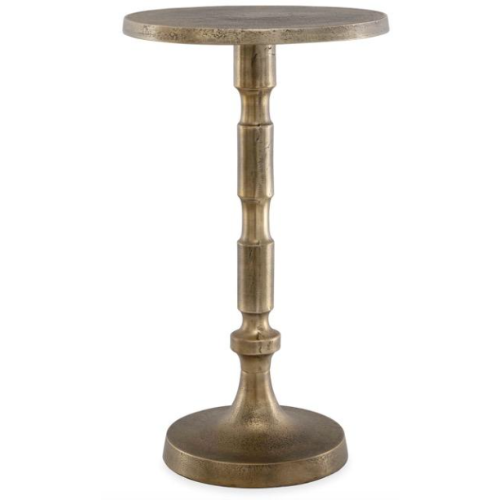 Levi Brass Side table (60 H cm)