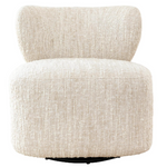 Thalia Swivel Chair (Clarisse Almond)
