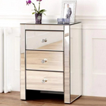 Lyric Mirror 3 Drawer Pedestals (Sold as a set of 2)
