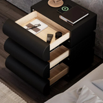 Amara 3 Drawer Pedestal (Available in White or Black)