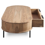 Tavlo Acacia Wood Coffee Table (118 cm)