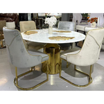 Luxlyn Marble Dining Table (130 cm)