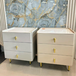 Theodore 3 x drawer pedestal (Available in Grey or Beige)