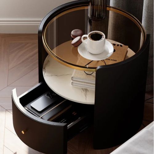 Villa Vista Nightstand (Available in Black or White)