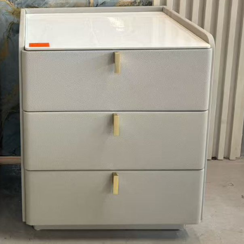 Mason 3 x Drawer Pedestal (Available in Light Grey or Beige)