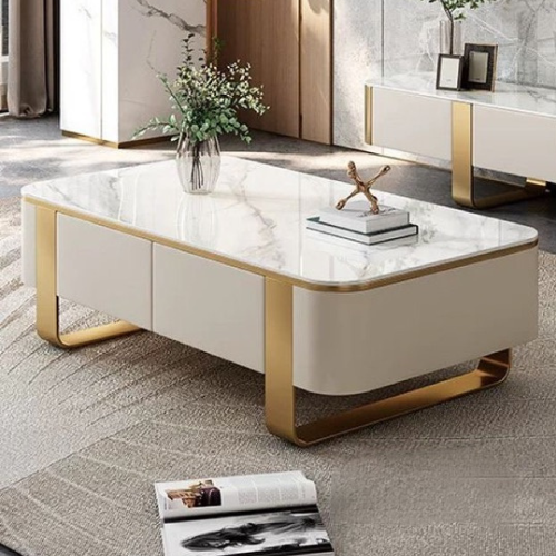 Lisbon Marble Coffee Table (130 cm)