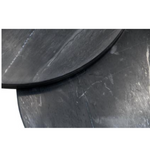 Alana Nesting Side Tables (Set of 2) Marble/Metal