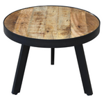 Toby Coffee Tables (Set of 2) Solid Mango Wood/Metal