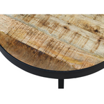 Toby Coffee Tables (Set of 2) Solid Mango Wood/Metal