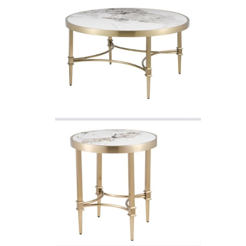 Reagan Coffee Table with matching Side Table (90/50 cm)