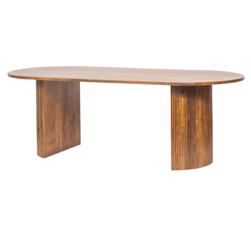 Atlanta Solid Mango Wood Dining Table (220 cm)