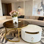 Perth Nesting Coffee Table Set (80/60 cm)