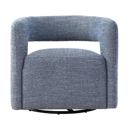 Dolce Vita Swivel Chair (Reflecting Blue Steel)