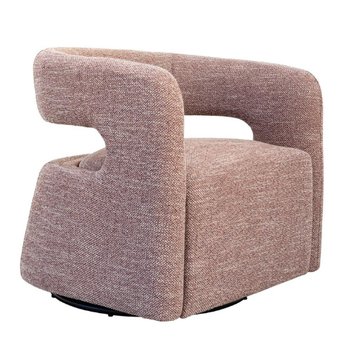 Dolce Vita Swivel Chair (Reflecting Paprika)