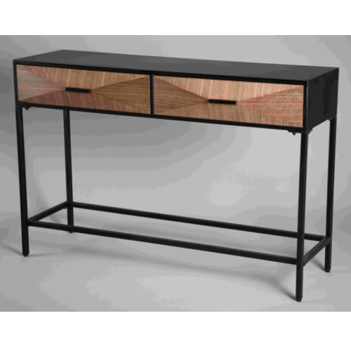 Avery Wood/Metal Console Table (120 cm)