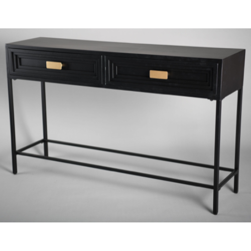 Onyx Metal Console/Entryway Table (132 cm)