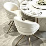 Solenne Dining Chair (Available in Off white or Grey)