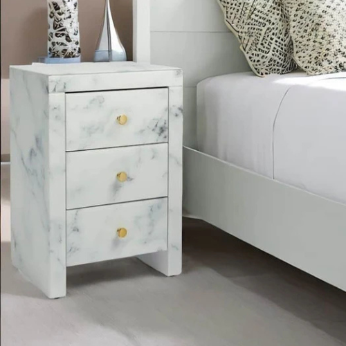 Dexter marble look Pedestals (66 cm)