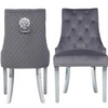 Sapphire Velvet Dining Chair (Available in Dark Grey)