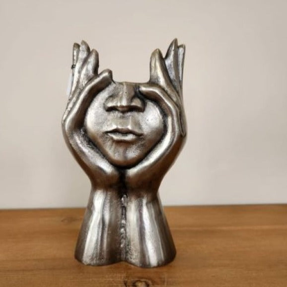 Hands and Face Vase - MHF Decor-Delights