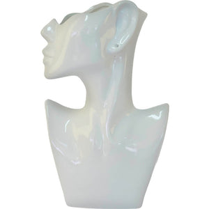 White Face Vase (23 cm)