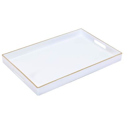 White/Gold Tray (40 cm)