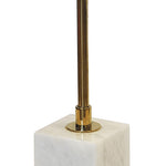 Luxeva Marble Drinks Table (60 H cm) White