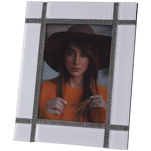 White Mirror Photo Frames (23 cm)