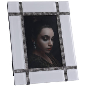 White Mirror Photo Frames (26 cm)