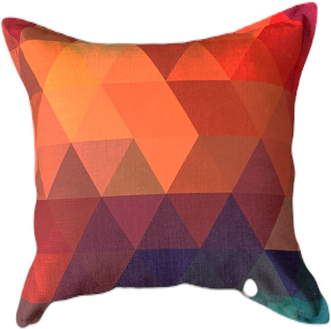 Geo Autumn Cushion