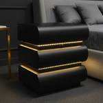 Amara Black with LED strips