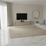 Beige TV unit with gold