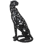 Cheetah Sculpture Black (58 cm)