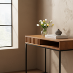 Console table in beautiful setting