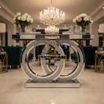 Console table in luxurious setting