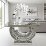 Console table in modern setting