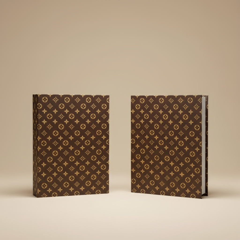 Designer pattern book front and back view