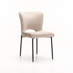 Kim Dining Chair (Available in Grey or Cream)