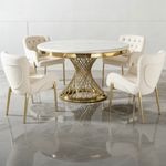 Elysian Marble Dining Table 500x500