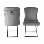 Front and back views of chair