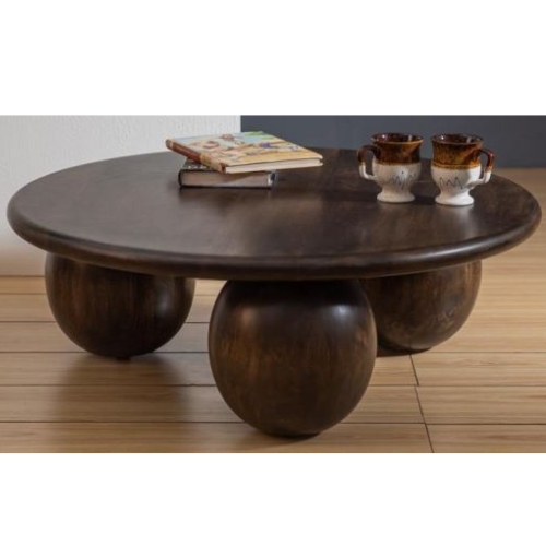 Gabby Solid Mango Wood Coffee Table (90 cm)