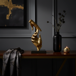 Gold hand sculpture - 500x500