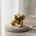 Gold link in elegant close-up setting