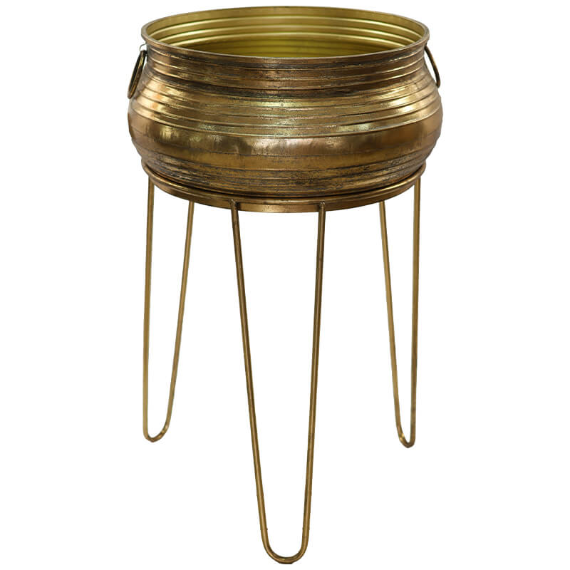 Karla Gold Pot/Stand (74 cm)