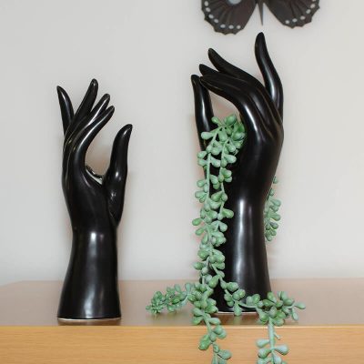 Black Hand Vase (20 cm)