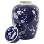 Blossom White/Blue Ginger Jar (32 cm)