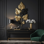 Leaf Wall Decor in Luxury Setting